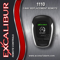 Excalibur 1110 2-Way 1-Mile Range 1-Button Remote Control